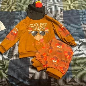 Boys turkey outfit